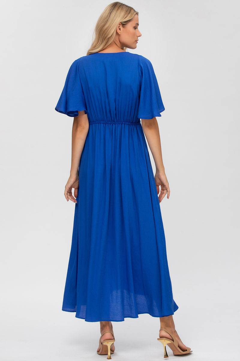 Pietro Brunelli VALENTINA | Maxi Abito Premaman Blu Pezzi Unici
