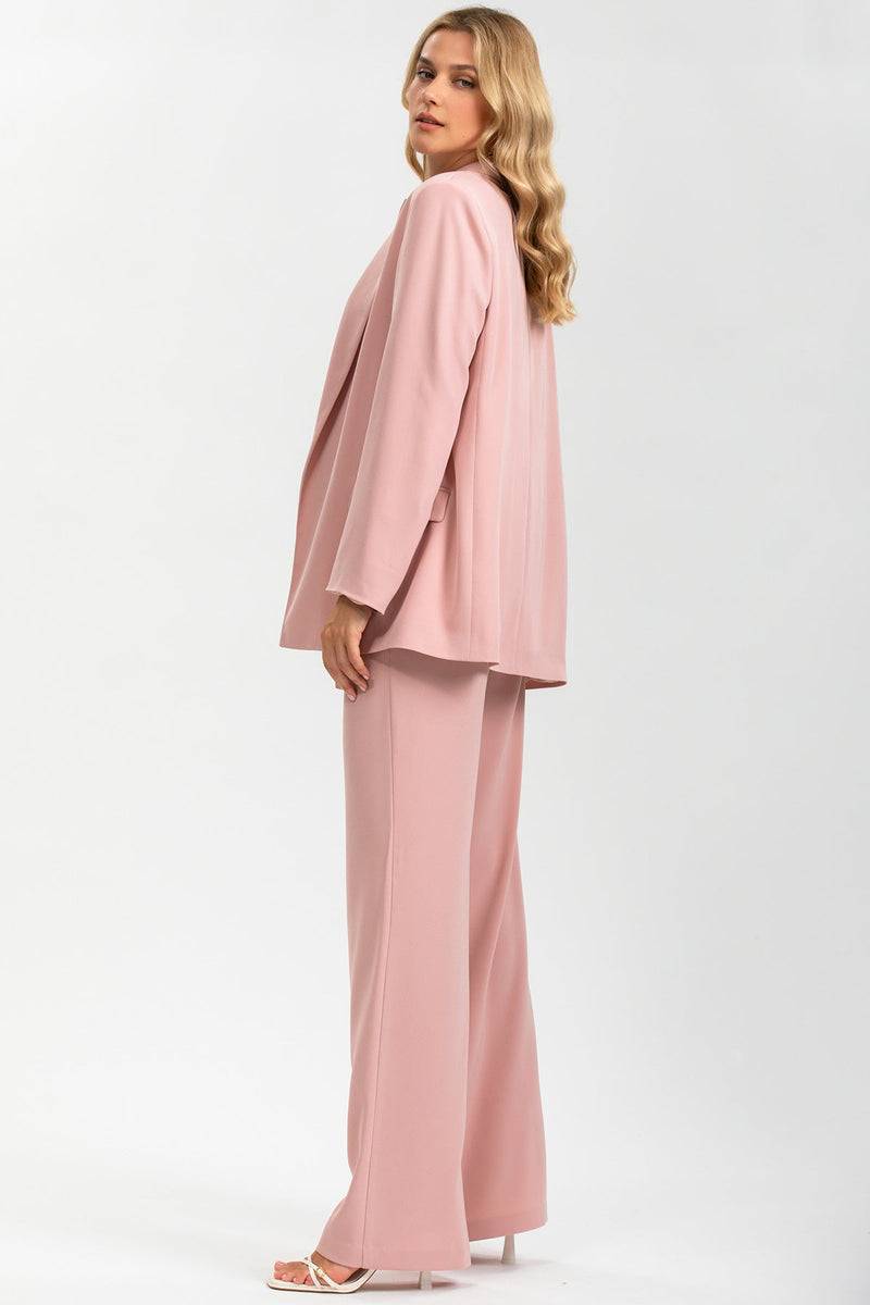 Pietro Brunelli JANE SET | Set Giacca e Pantalone Premaman Rosa Soddisfazione Garantita