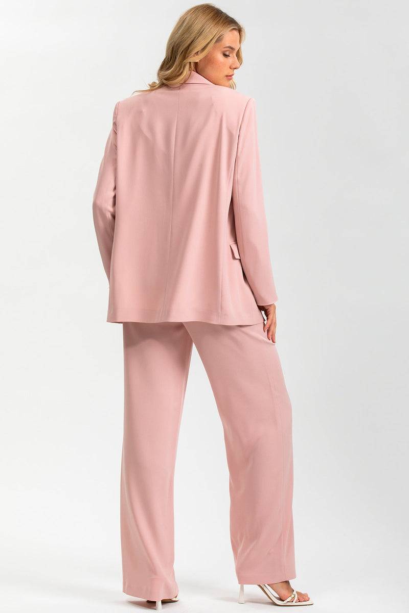 Pietro Brunelli JANE SET | Set Giacca e Pantalone Premaman Rosa Soddisfazione Garantita