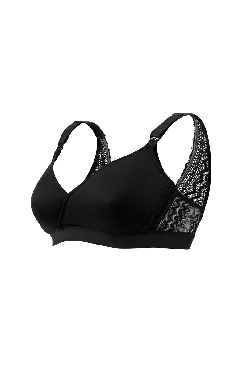 Pietro Brunelli SERENA NOIR | Reggiseno Premaman e Allattamento Economico