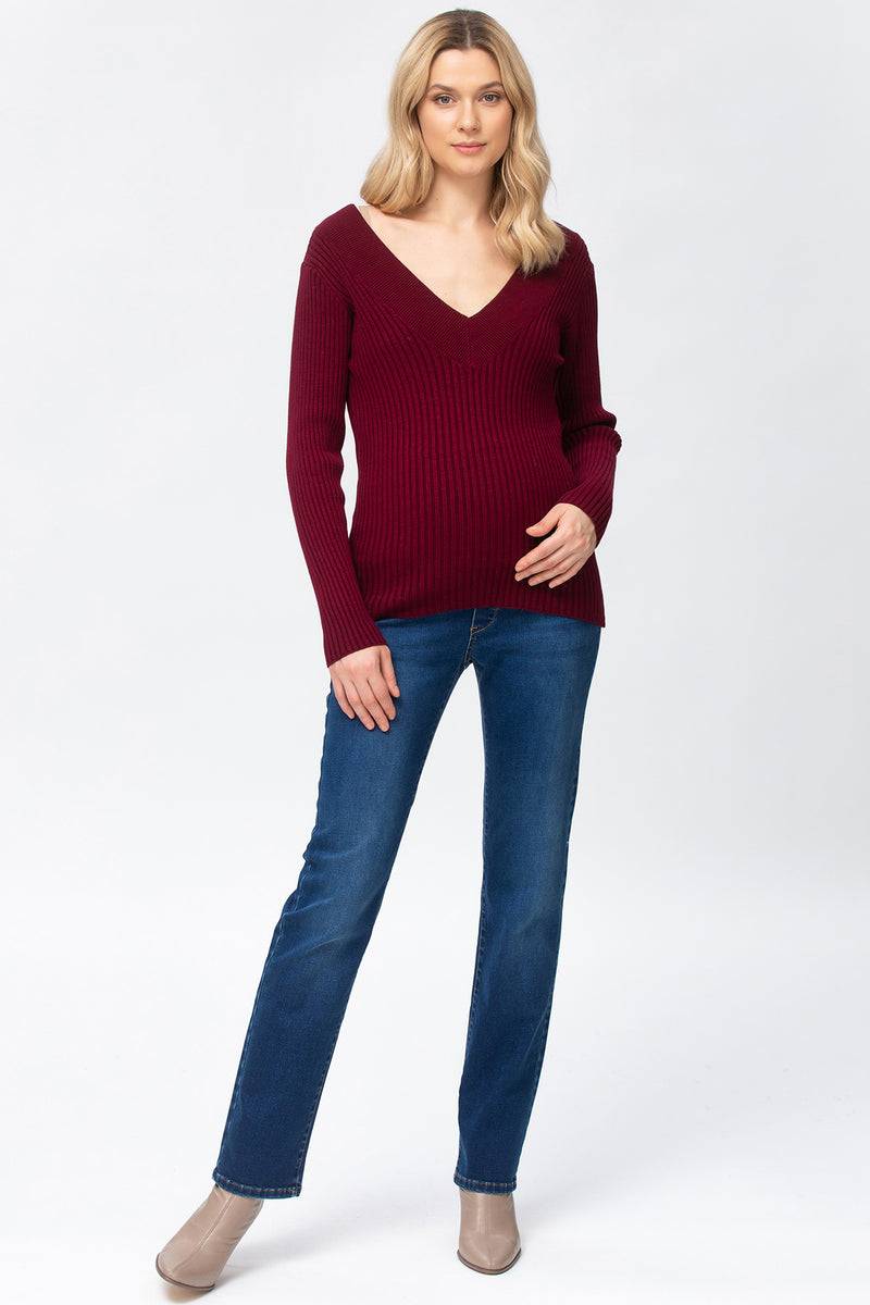 Pietro Brunelli EXTRA LENGTH W501 | Jeans Premaman con Gamba Dritta Offerta per la Festa della Mamma