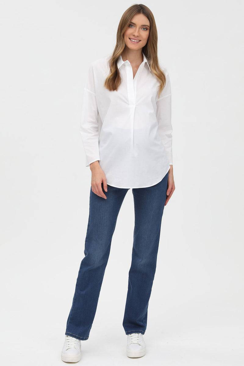 Pietro Brunelli PERFECT STRAIGHT W010 | Jeans Premaman con Gamba Dritta
