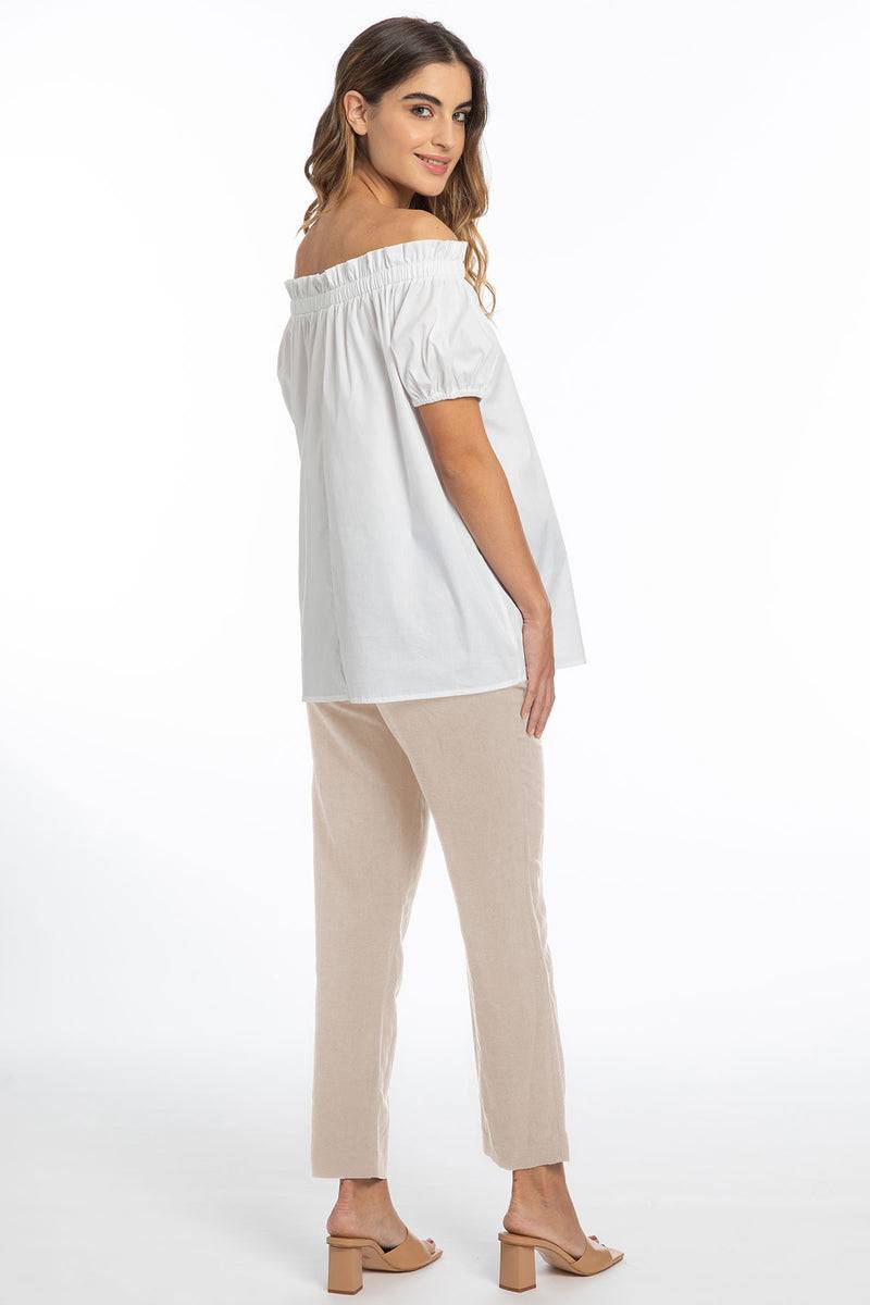 Pietro Brunelli ISAC | Pantaloni Jogger Premaman in Lino Only for today