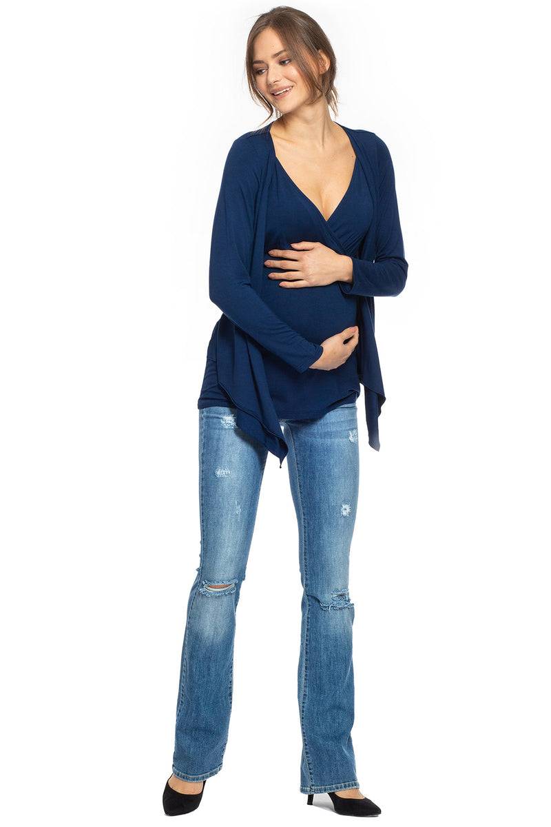 Pietro Brunelli SLIM BOOTCUT W607 | Jeans Premaman con Rotture 2025