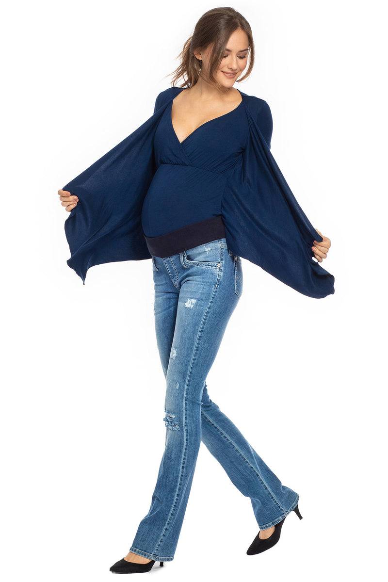 Pietro Brunelli SLIM BOOTCUT W607 | Jeans Premaman con Rotture 2025
