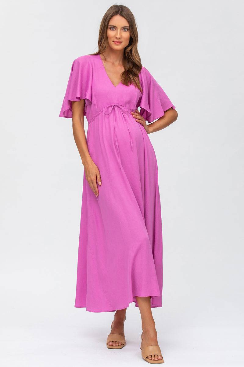 Pietro Brunelli VALENTINA | Maxi Abito Premaman Fucsia Sconto