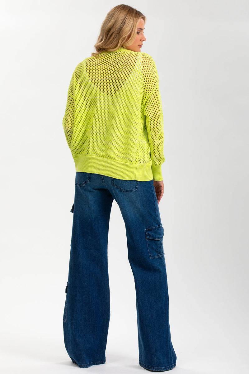 Pietro Brunelli MACY | Cardigan Premaman Verde con Bottoni Negozio