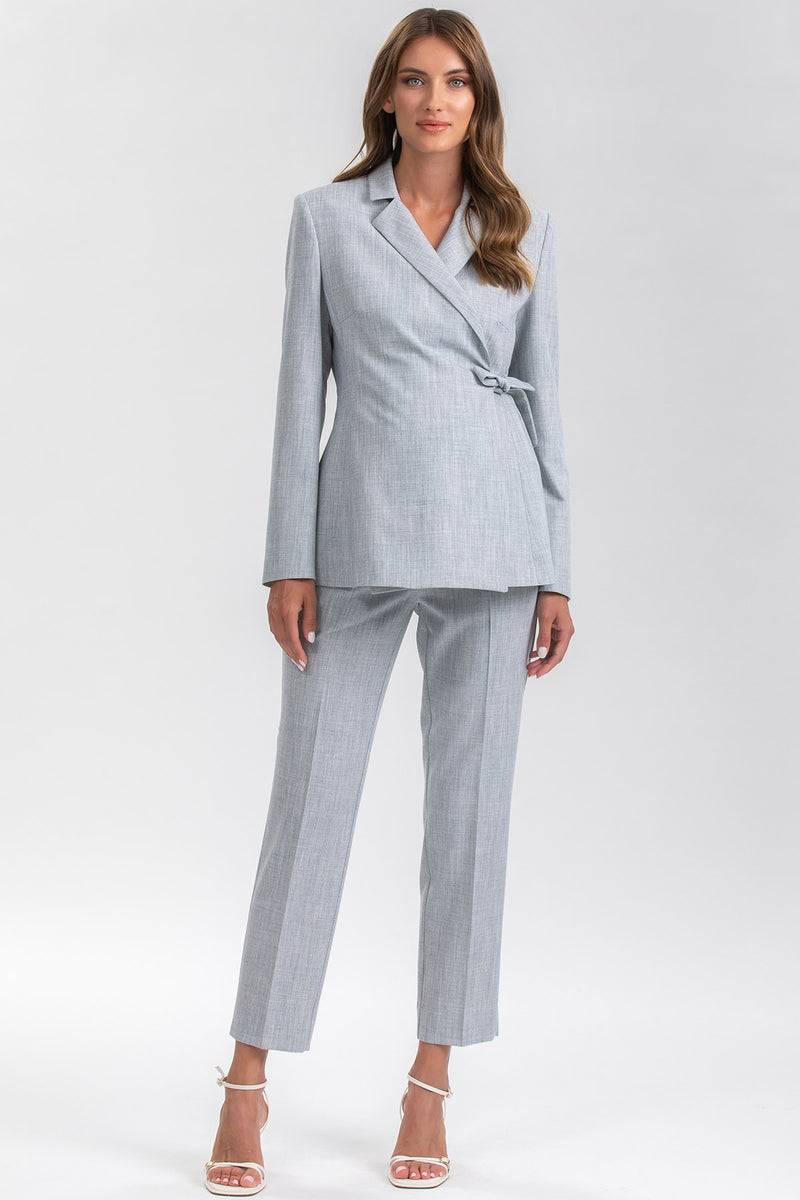 Pietro Brunelli KATE | Pantalone Premaman da Ufficio Grigio