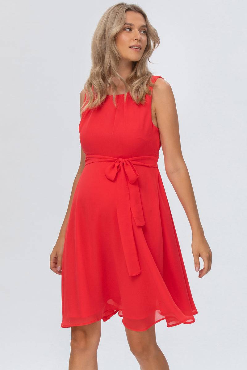 Pietro Brunelli TAMIGI | Abito Premaman in Chiffon Rosso