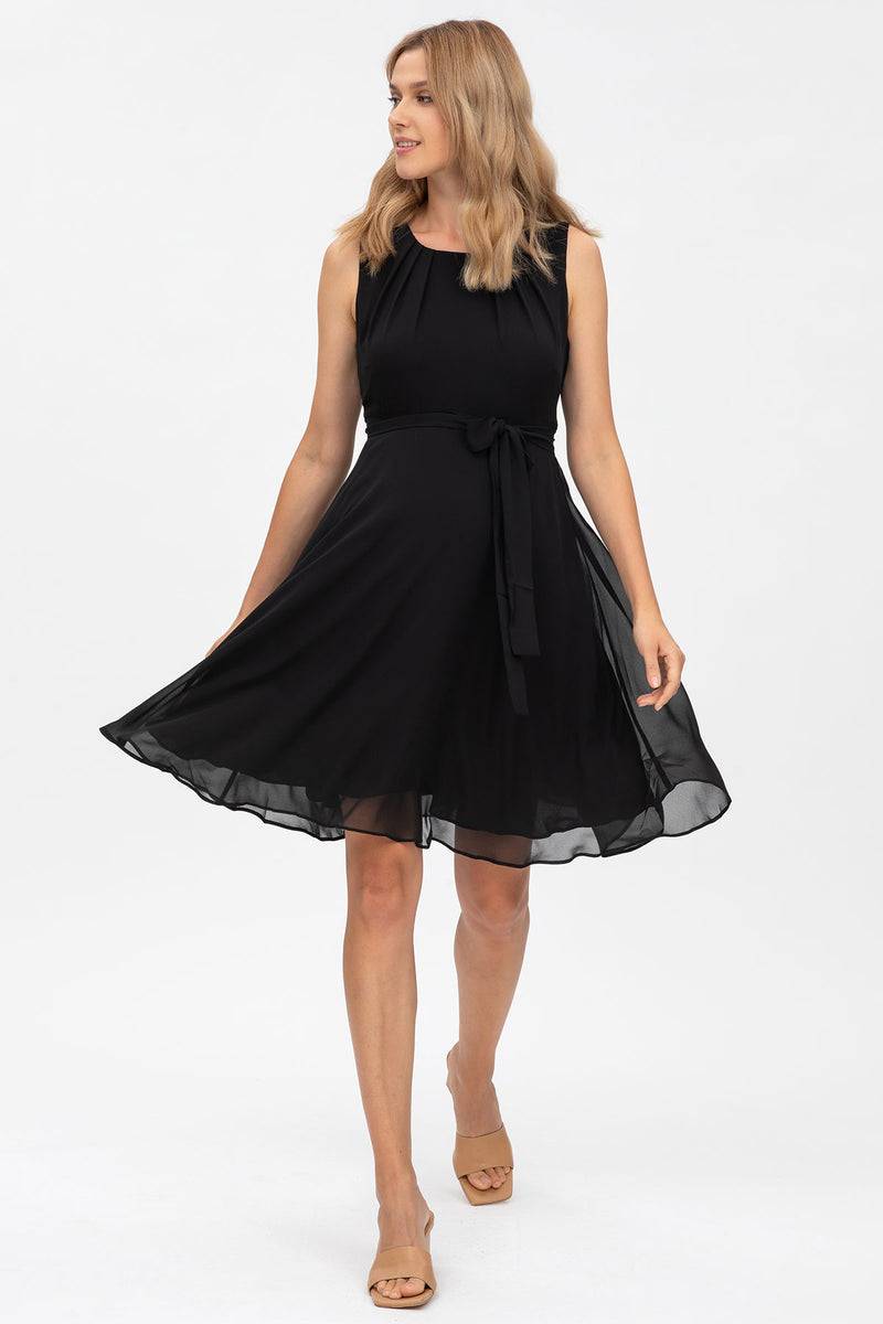 Pietro Brunelli TAMIGI | Abito Premaman in Chiffon Nero Fino Al -60%