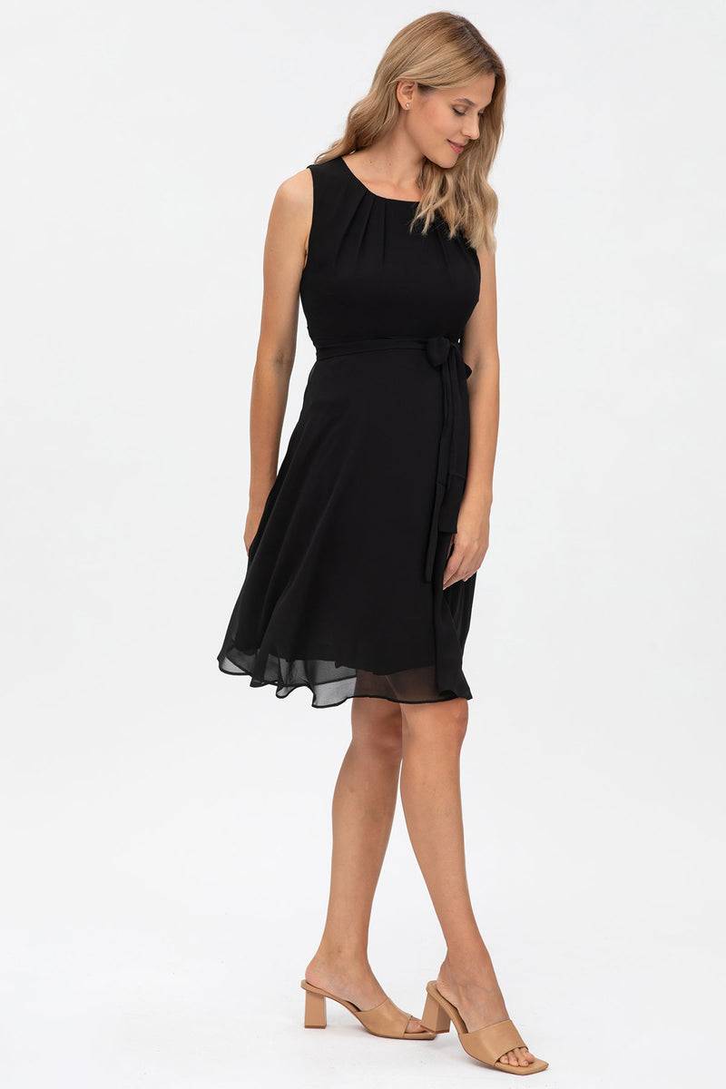 Pietro Brunelli TAMIGI | Abito Premaman in Chiffon Nero Fino Al -60%