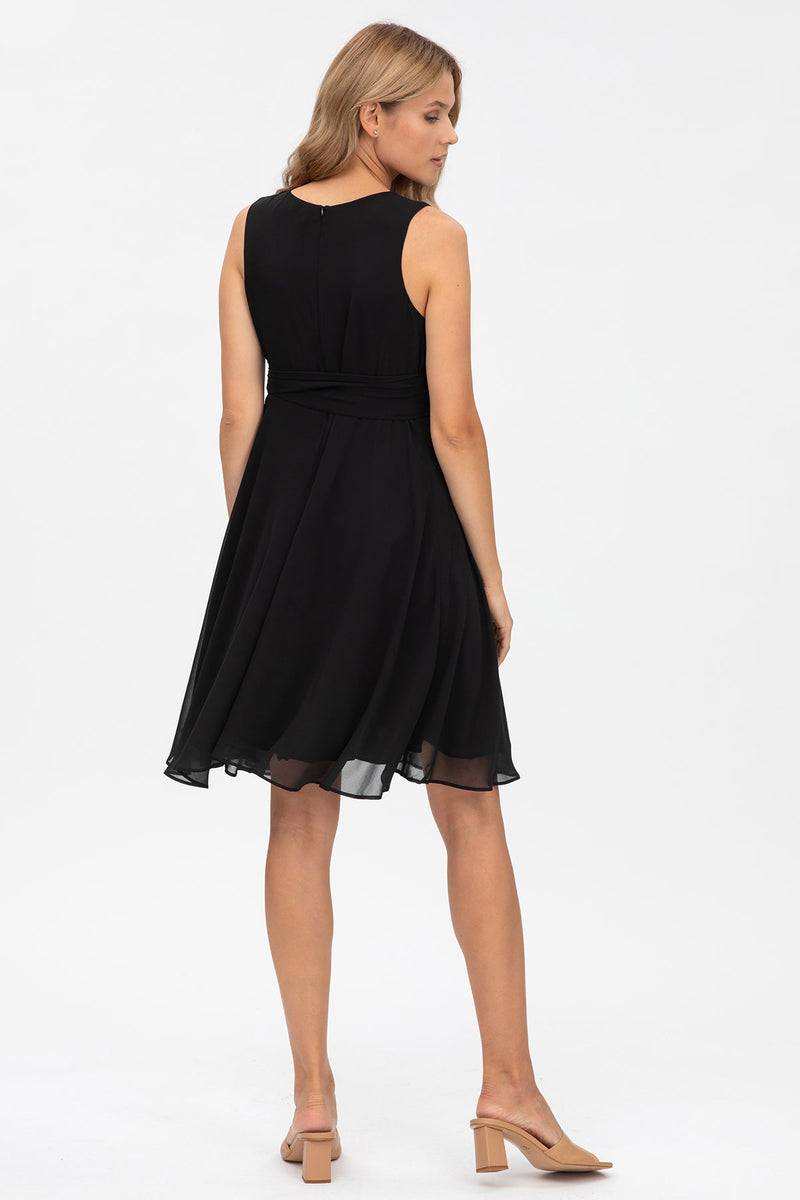 Pietro Brunelli TAMIGI | Abito Premaman in Chiffon Nero Fino Al -60%