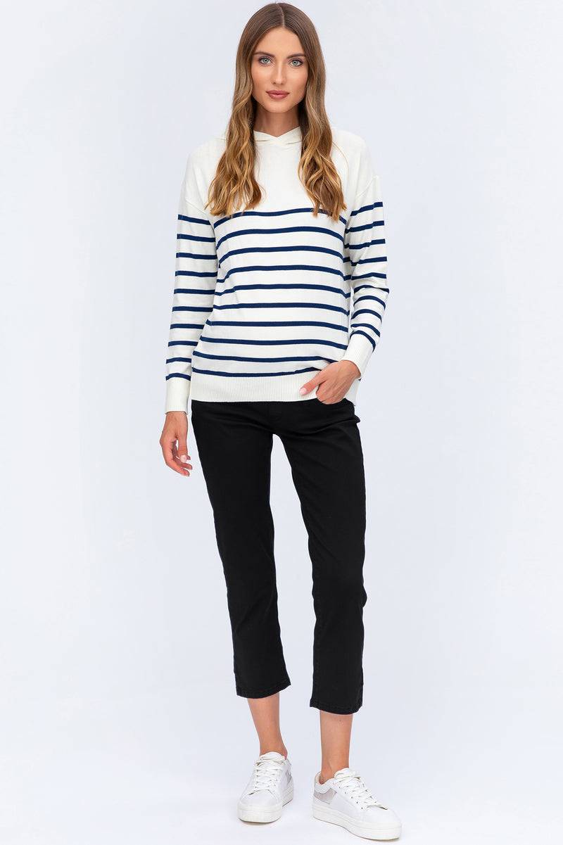 Pietro Brunelli CAPRI NERO | Pantaloni Premaman in Cotone Elasticizzato Prezzo Ridotto