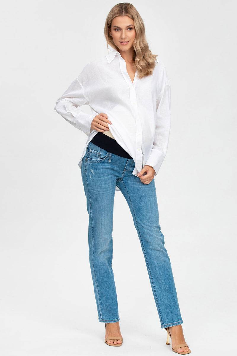 Pietro Brunelli EXTRA LENGTH W340 | Jeans Premaman con Gamba Dritta Offerta