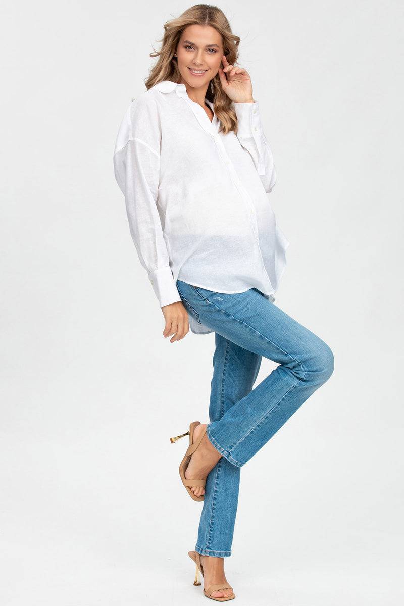 Pietro Brunelli EXTRA LENGTH W340 | Jeans Premaman con Gamba Dritta Offerta
