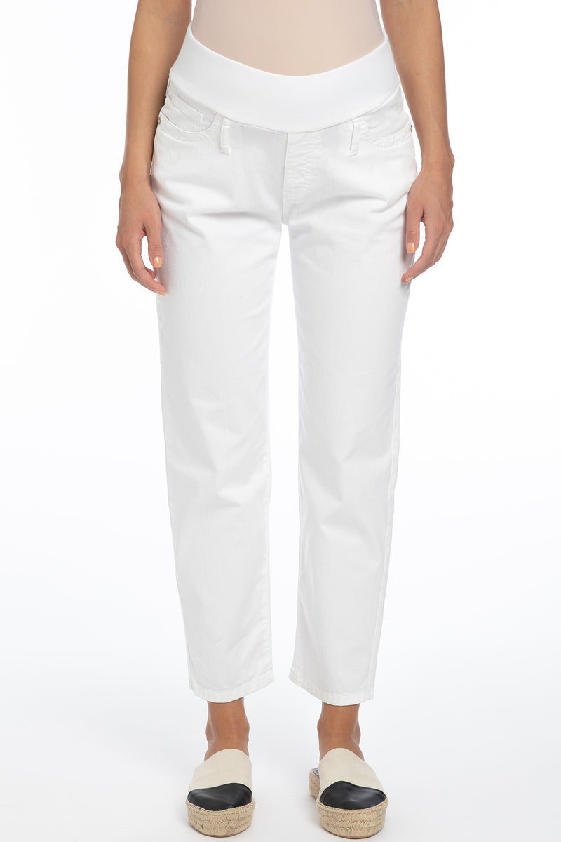 Pietro Brunelli MOM FIT | Jeans Premaman Bianchi Nuova