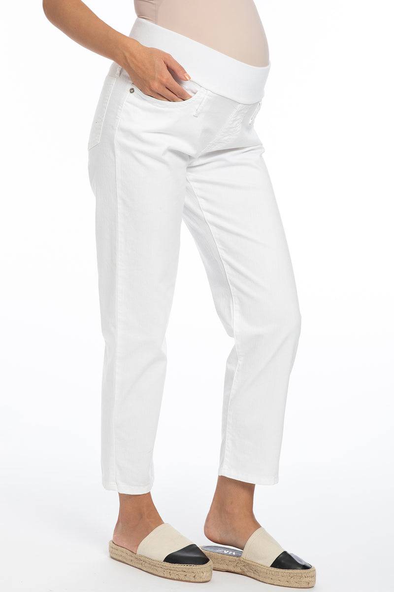 Pietro Brunelli MOM FIT | Jeans Premaman Bianchi Nuova