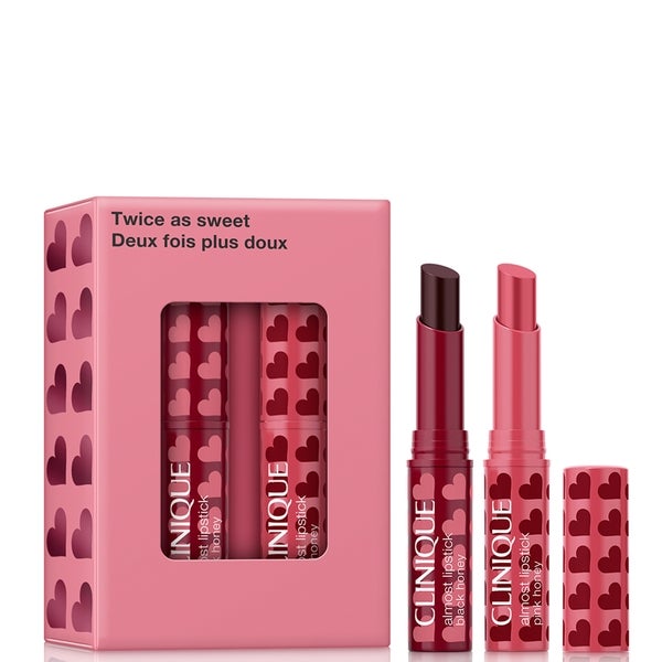 Clinique Clinique Twice As Sweet: Black Honey Lipstick Gift Set