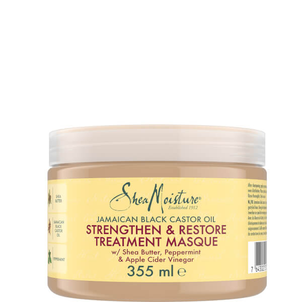 SheaMoisture Shea Moisture trattamento in maschera rinforzante e riparatrice all'olio di ricino nero giamaicano 340 g Negozi Online