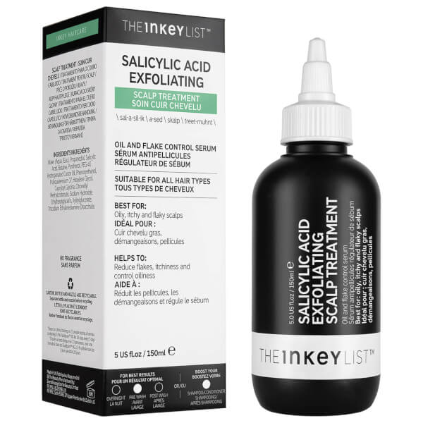 The INKEY List The INKEY List Acido salicilico Trattamento esfoliante del cuoio capelluto 150ml Consegna Veloce