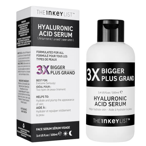 The INKEY List The INKEY List Supersize Hyaluronic Acid Serum 100ml Pezzi Unici