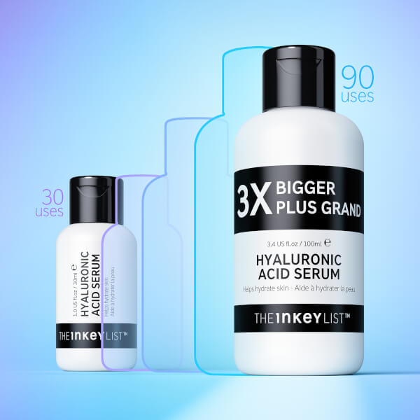 The INKEY List The INKEY List Supersize Hyaluronic Acid Serum 100ml Pezzi Unici