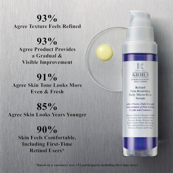 Kiehlu0027s Since 1851 Kiehl's Retinol Skin-Renewing Daily Micro-Dose Serum (Various Sizes) Consegna Veloce