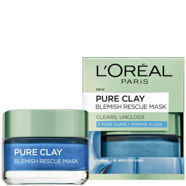 Lu0027Oréal Paris L'Oreal Paris maschera anti-imperfezioni Argilla Pura 50 ml In Linea