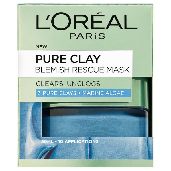 Lu0027Oréal Paris L'Oreal Paris maschera anti-imperfezioni Argilla Pura 50 ml In Linea
