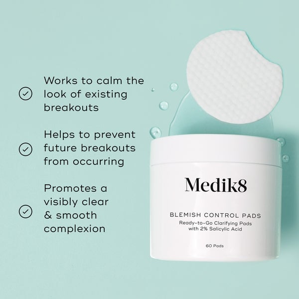 Medik8 Medik8 Blemish Control Pads (60 Pads) Prezzo Ridotto