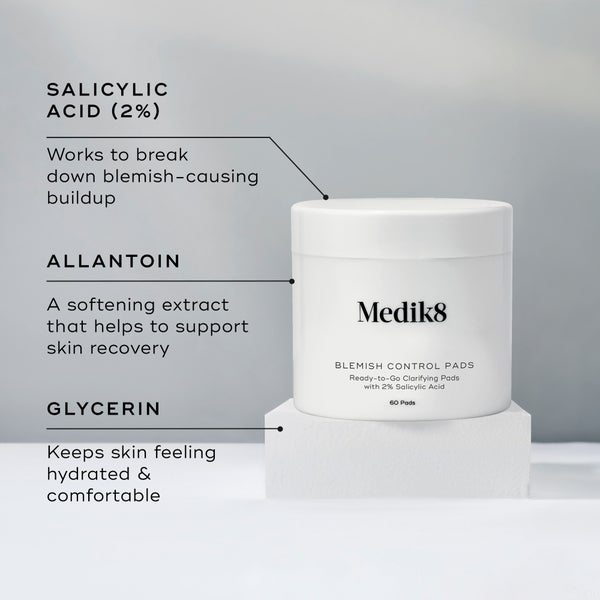 Medik8 Medik8 Blemish Control Pads (60 Pads) Prezzo Ridotto
