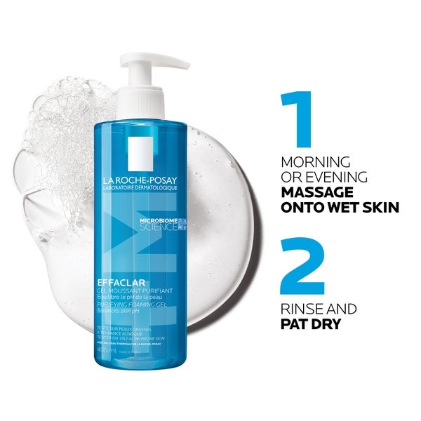 La Roche-Posay La Roche-Posay Effaclar gel detergente 400 ml In Linea
