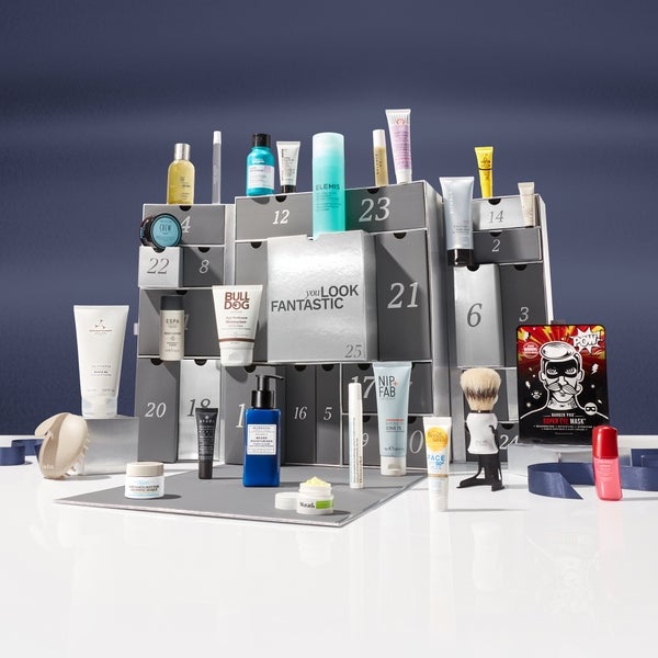 lookfantastic LOOKFANTASTIC Iconic Grooming Advent Calendar 2024 (del valore di oltre 480 €)
