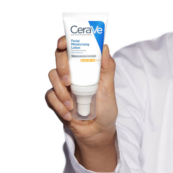 CeraVe CeraVe AM Facial Moisturising Lotion SPF30 with Ceramides for Normal to Dry Skin 52ml Negozi Online