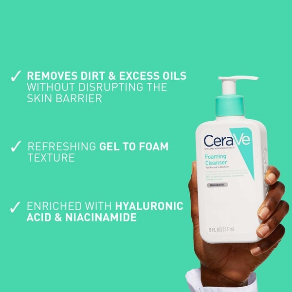 CeraVe CeraVe Detergente Viso Mousse (236 ml) Fino Al -60%