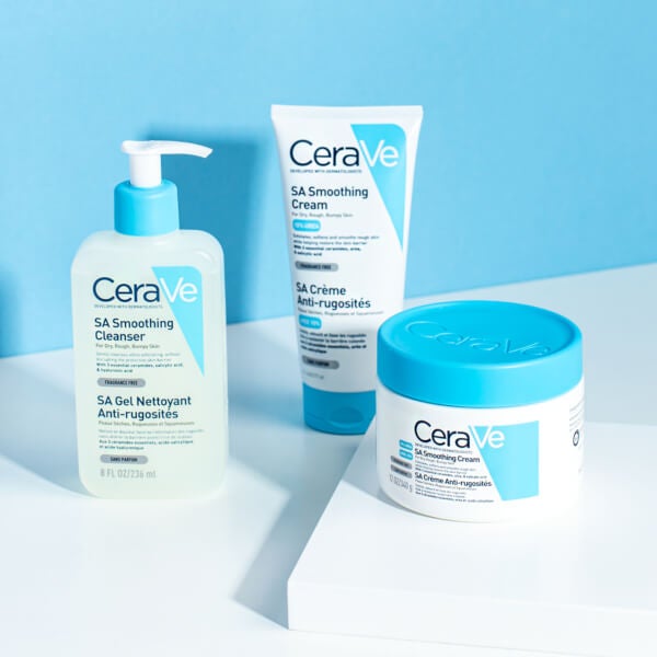 CeraVe CeraVe SA Smoothing Detergente con Acido Salicilico per Pelle Secca Ruvida & Irregolare Convenienza