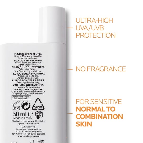 La Roche-Posay La Roche-Posay Anthelios UVMune 400 Invisible Fluid SPF50+ Crema solare 50ml Economico