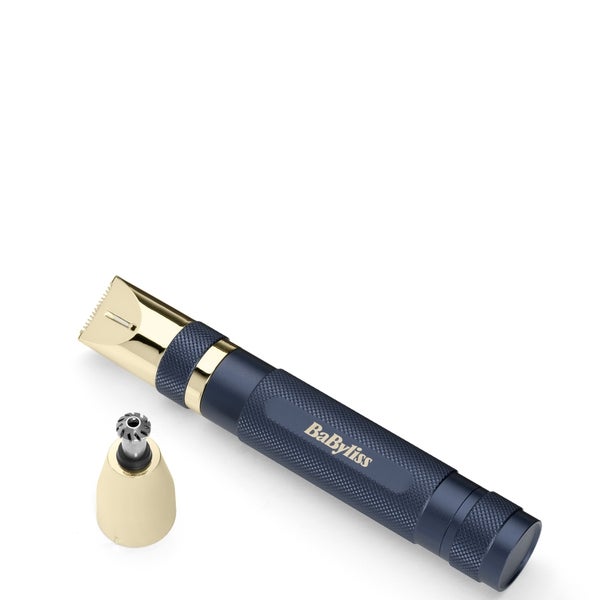 BaByliss BaByliss Super-X Metal Series Nose Ear and Eyebrow Trimmer - Blue Saldi