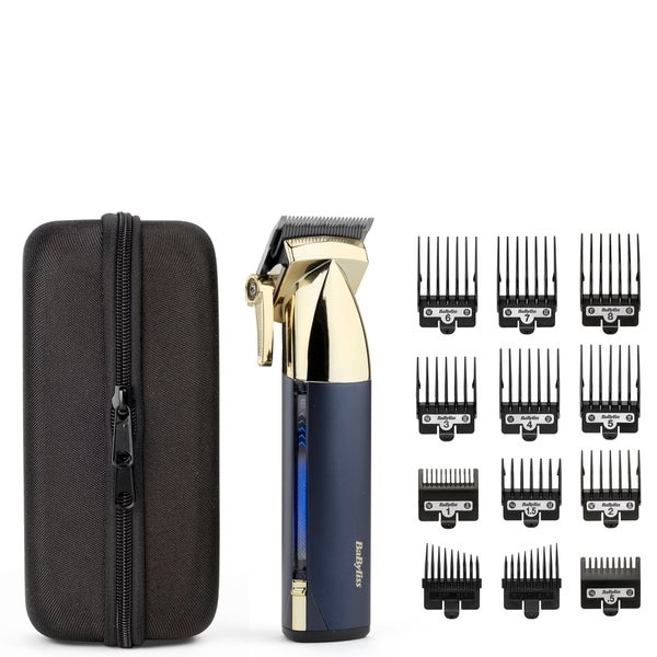 BaByliss BaByliss Super-X Metal Series Cordless Hair Clipper - Blue Hotsell