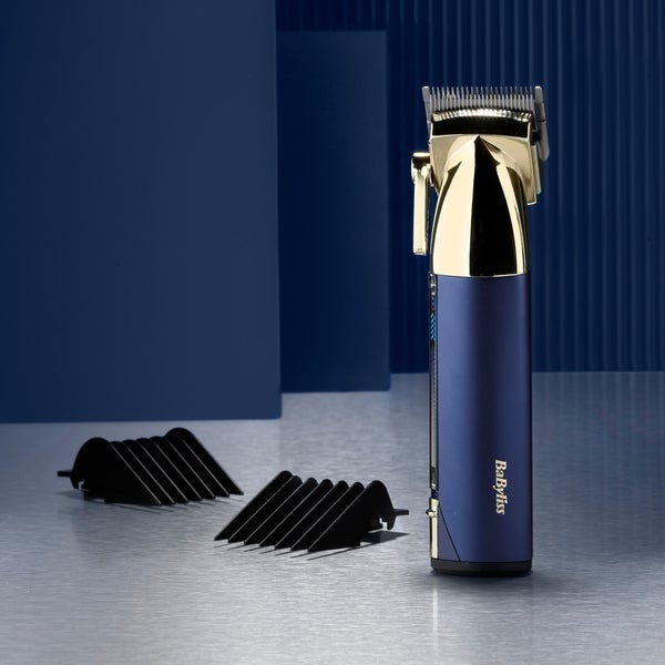 BaByliss BaByliss Super-X Metal Series Cordless Hair Clipper - Blue Hotsell