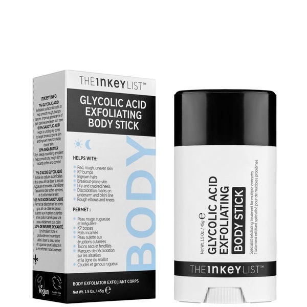 The INKEY List The INKEY List Glycolic Acid Exfoliating Body Stick 45g 2025