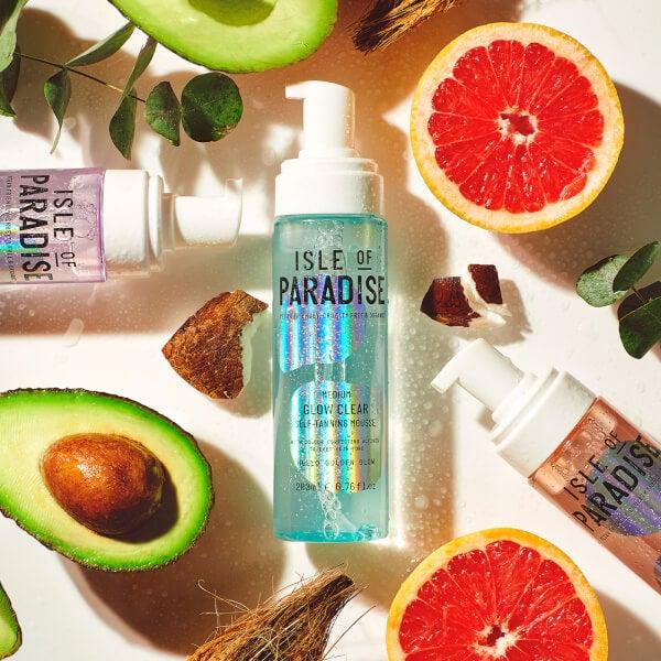 Isle of Paradise Isle of Paradise Glow Clear Self-Tanning Mousse - Medium 200ml Offerte