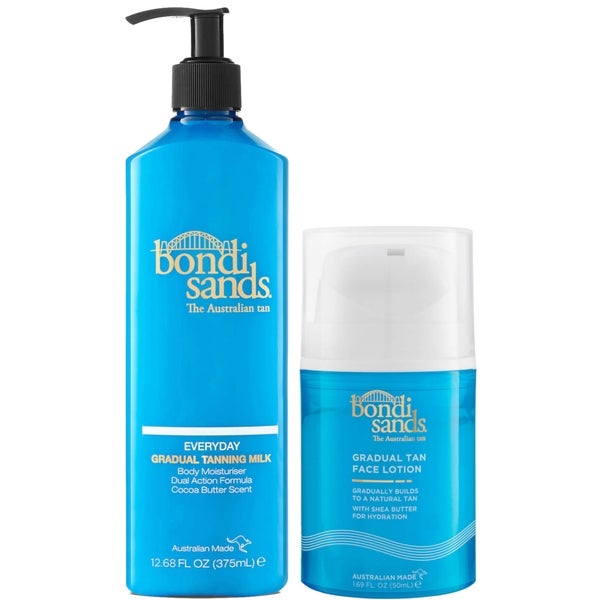 Bondi Sands Bondi Sands Gradual Tanning Milk and Gradual Tanning Face Lotion Duo