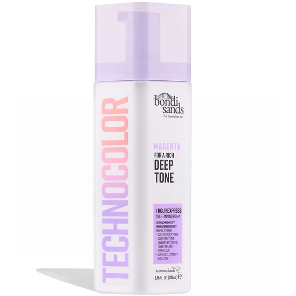 Bondi Sands Bondi Sands Technocolor 1 Hour Express Self Tanning Foam - Magenta 200ml