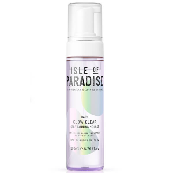 Isle of Paradise Mousse Autoabbronzante Glow Clear Isle of Paradise- Scuro 200ml