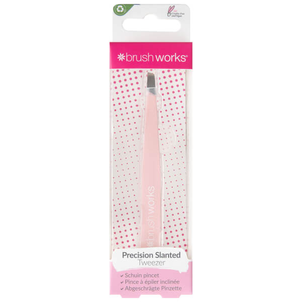 brushworks brushworks Precision Slanted Tweezers Sconto di tempo limitato