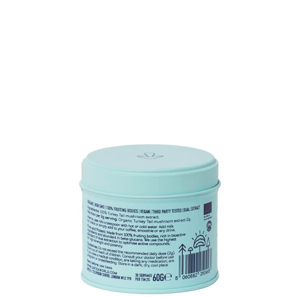 DIRTEA DIRTEA Turkey Tail Powder - The Immunity Mushroom 60g Latest fashion
