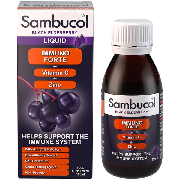 Sambucol Sambucol Immuno Forte integratore liquido (120 ml)
