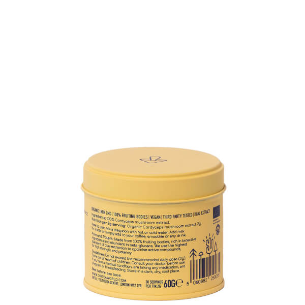 DIRTEA DIRTEA Cordyceps Powder - The Performance Mushroom 60g Qualità