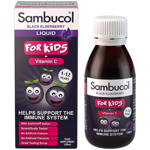 Sambucol Sambucol integratore per bambini non aromatizzato (120 ml)